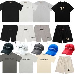 essential shorts designer shorts mens shorts cotton men T shirt letter graphic print high street jogging pants esss men's summer casual shorts size S-XL men short