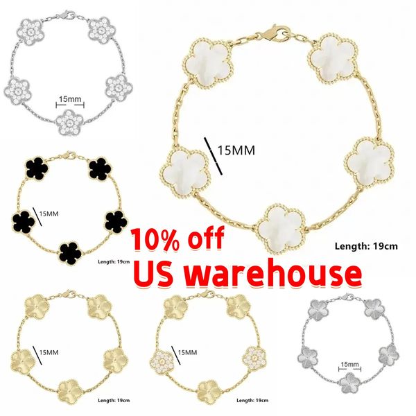 5 flowers van cleefjewelry bracelet designer for women designer jewelry women bracelet homme bracelets luxury jewelry designer for women with box bangle