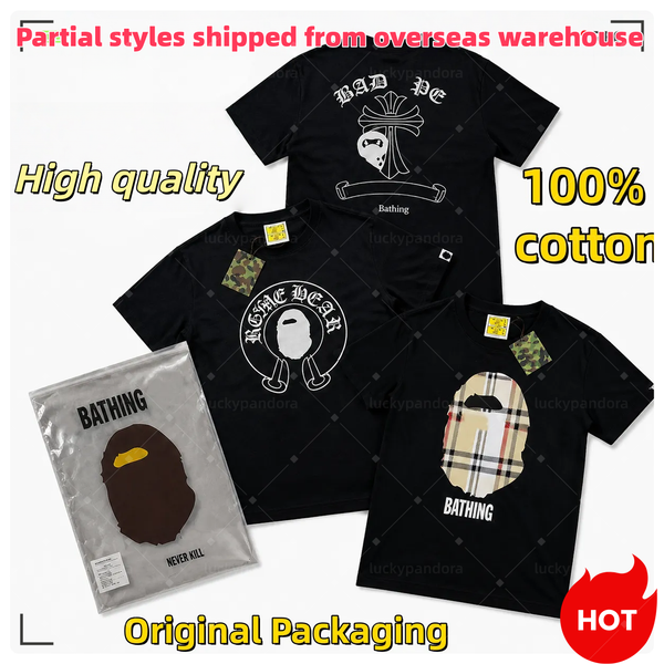 t shirt bape shirt designer shirt bapetshirts shirts mens designer clothes Top craft sweater sweatshirt For Women and Men 100% Pure Cotton S-2XL Designer T Shirt Men