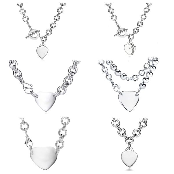 necklace designer luxury jewelry designer charm necklace Luxury Necklaces For Women Diamonds Metal Chain Thin Pendant Necklaces womens couples bracelet